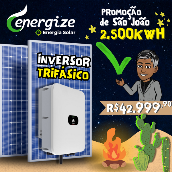 12 - KIT PRÉ SELECIONADO - 2.500KWH (PROMOCIONAL)